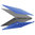 Frosted Hard Case for Apple MacBook Air (13-inch) 2020 / 2019 / 2018 - Dark Blue